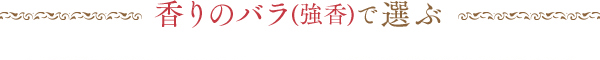 ー香りのバラ（強香）で選ぶー