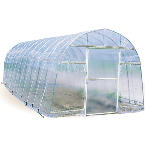 ビニールハウス　50m m売り 水稲育苗用パイプハウス 7.2mx50m｜株式会社江口屋｜ビニールハウス