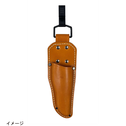 千吉 剪定鋏入れ（唐茶）＆サポートフック| 種・苗・ガーデニング用品