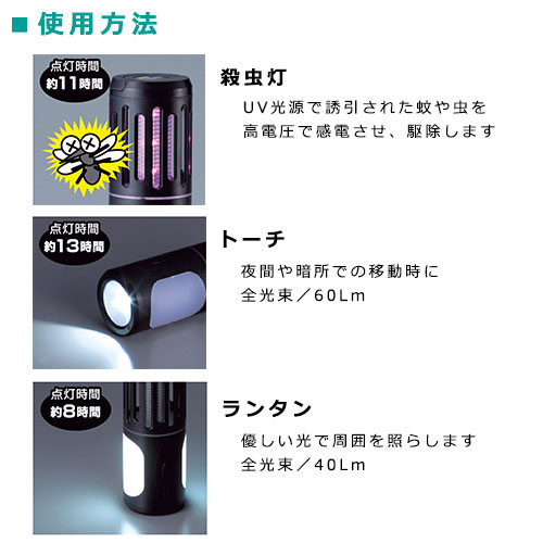 充電式殺虫器 電撃！ちょこっと DGK-1B| 種・苗・ガーデニング用品の