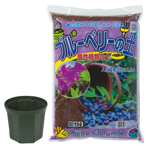 ブルーベリー様 ブルーベリー鉢植え栽培セット| 種・苗・ガーデニング用品の【タキイ