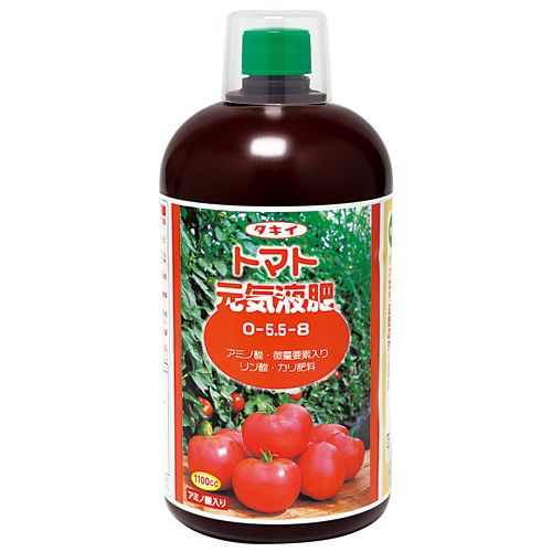 タキイ トマト元気液肥 1本 1100cc入 種 苗 ガーデニング用品の タキイネット通販