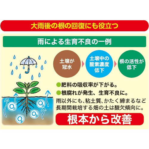 酸素供給剤 オキソパワー5 1袋（10kg入）| 種・苗・ガーデニング