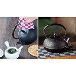 最終値下げ　鉄器 南部鉄器 鉄瓶 あられ希（IH対応）| 種・苗・ガーデニング用品の