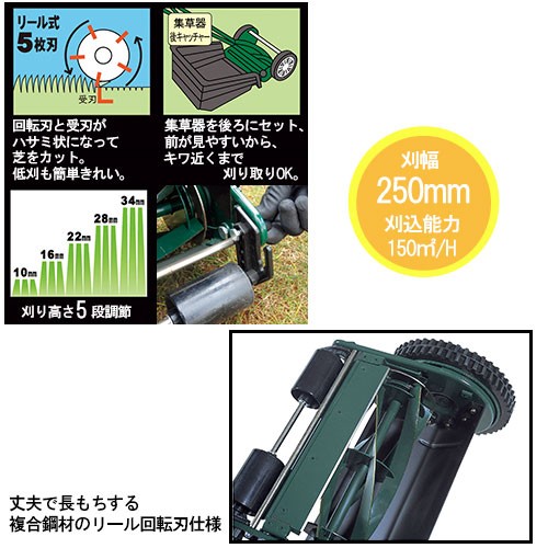 手動芝刈機 ブリティッシュモアーdx