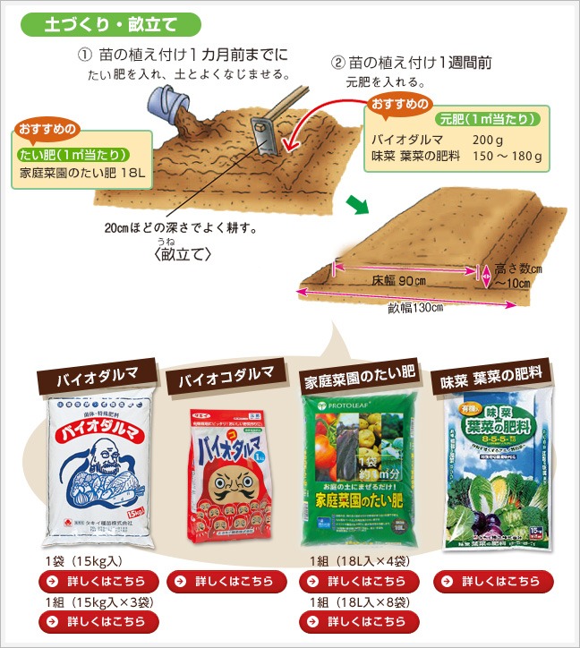 土作り・畝立て