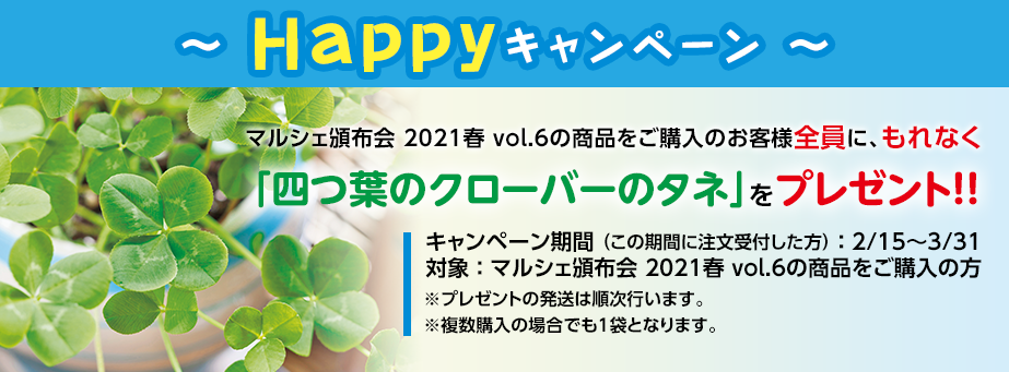 購入者全員プレゼントキャンペーン