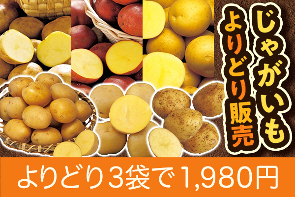 じゃがいもよりどり販売