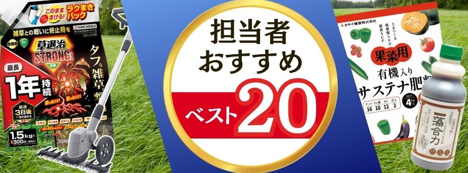 26夏秋担当者おすすめベスト20【ガーデニンググッズ】